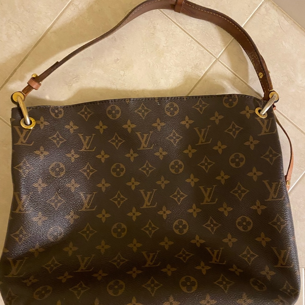 Louis Vuitton Brown Monogram Shoulder Bag